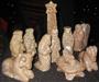 Soap rock Creche (Nativity Scene) from Panama